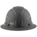 Hard Hat, Premium KARBN Pattern, Non-Vented Full Brim, Class E, Lamp